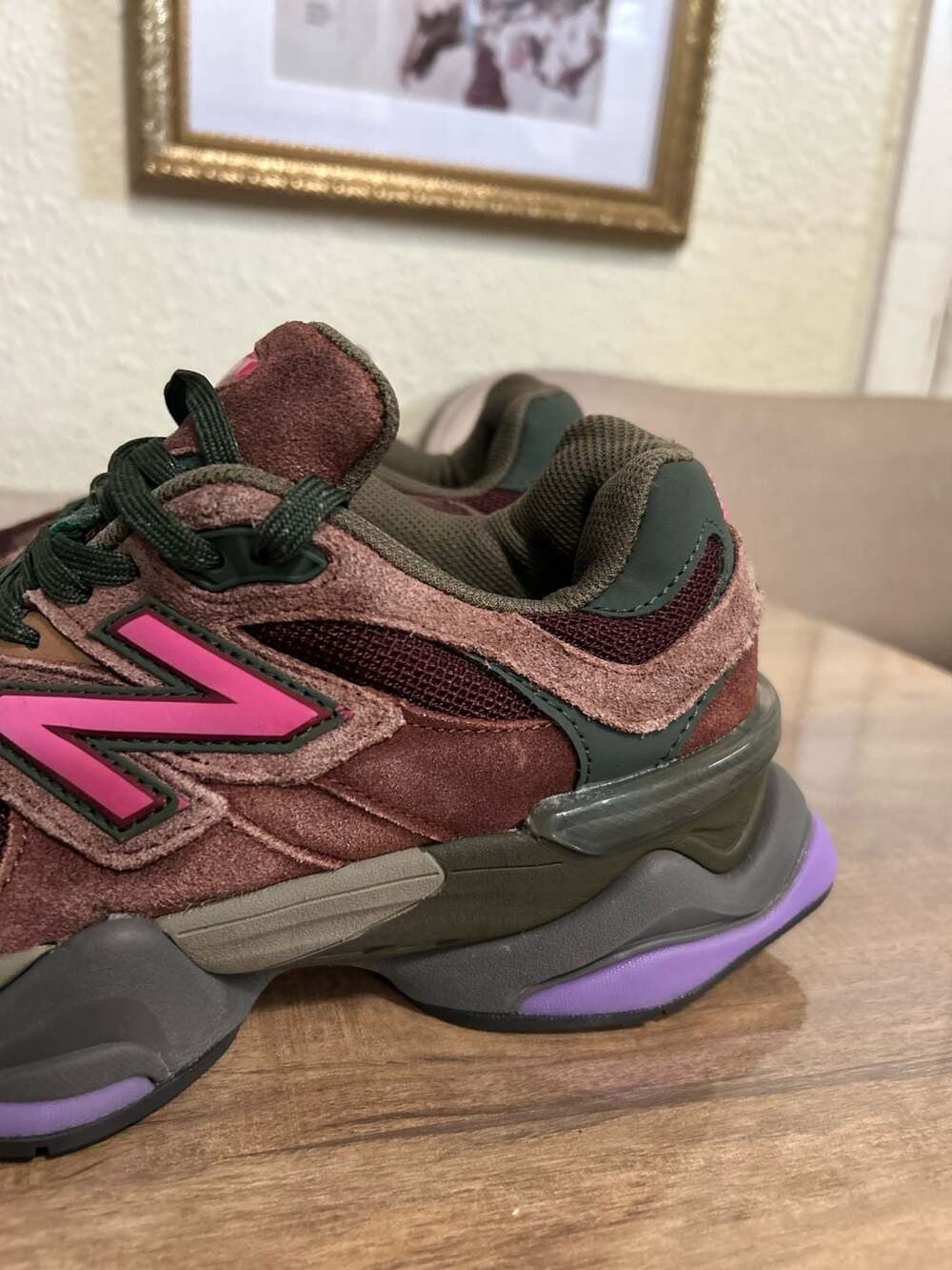 New Balance 9060 Suede Sneakers - Picture 5 of 9